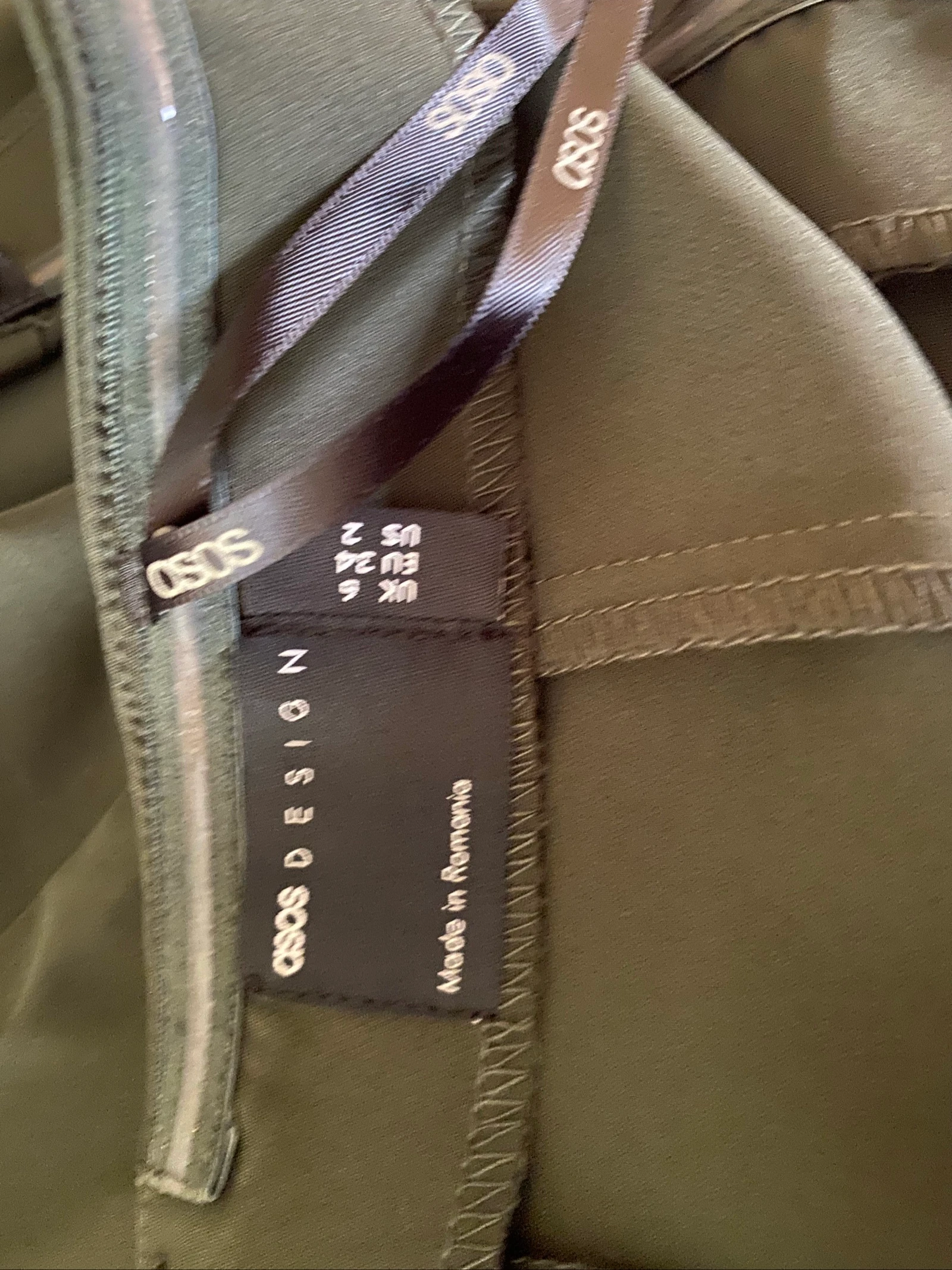 Vestido bustier ASOS Design cáqui tamanho 34 novo com etiqueta para festa coquetel escritório siren – photo 6
